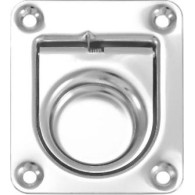 2410200 MANIGLIA A FILO MM.64X57 IN AC.INOX