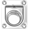 2410200 MANIGLIA A FILO MM.64X57 IN AC.INOX
