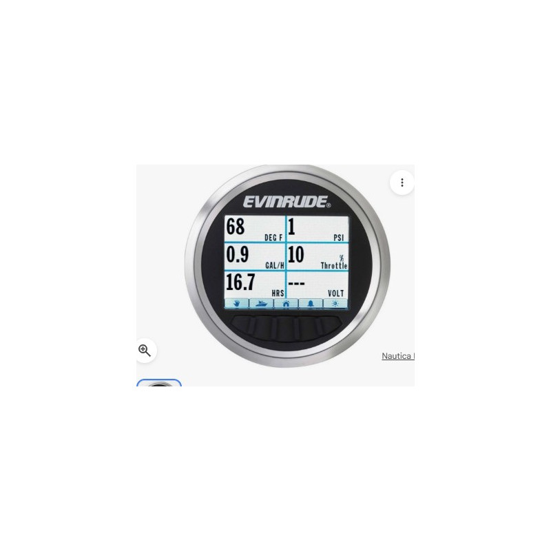 0769969 DISPLAY,3.5"NAUTILUS EVINRUDE 0767750