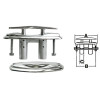 210892 BITTA A SCOMPARSA IN ACCIAIO INOX