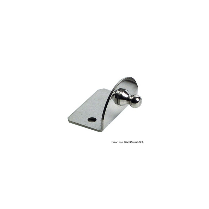 3801341 Piastrina 90° sfera 10 mm esterna
