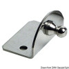 3801341 Piastrina 90° sfera 10 mm esterna