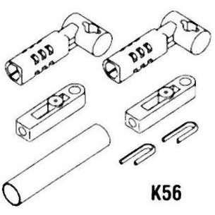 1544600 KIT ADATTATORI C2 A C8