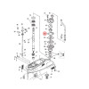 16158017 Guarnizione sopra piastrina girante Mercury 40 XR 16158017