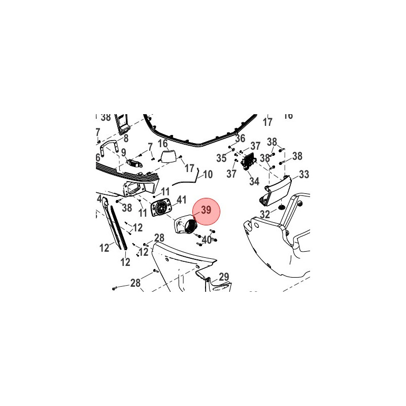 8M0199907 ADAPTER-RIGGING V10