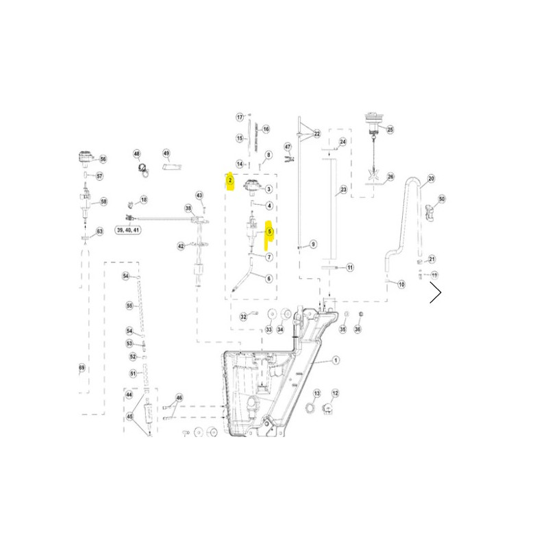 5008808 POMPA OLIO EVINRUDE G2