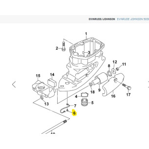 5030409 PERNO CAVO MASSA TRIM 5030409