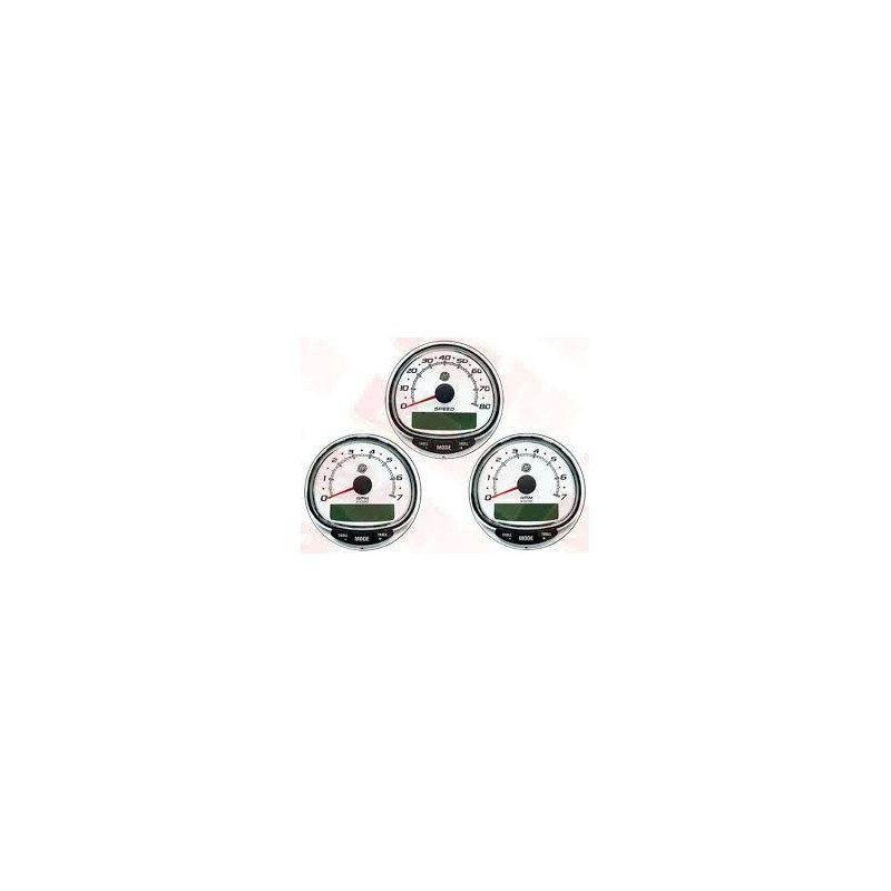 STRUMENTI TACH/SPD WHT DUAL
