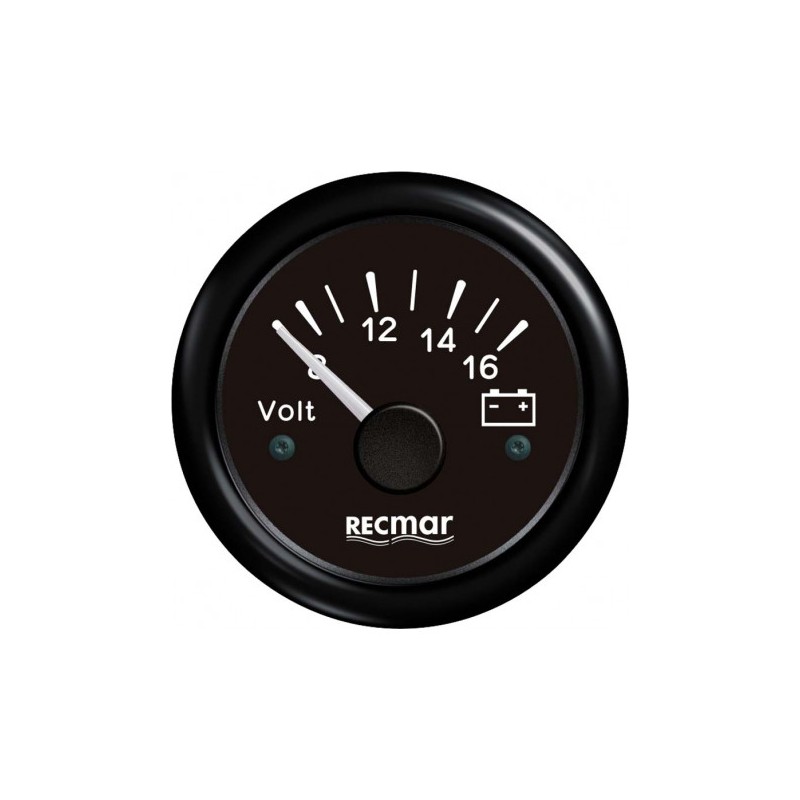 VOLTIMETRO 8-16 NERO