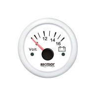 VOLTIMETRO 8-16 BIANCO