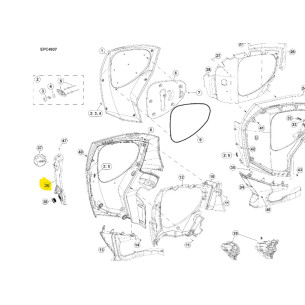 5010942 COVER AY,FRM-REAR 5010942