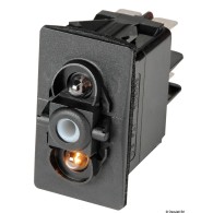 Interruttore ON-OFF-(ON) singolo polo 2 lam 12 V
