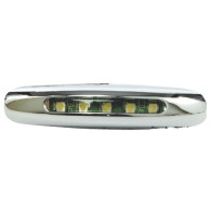 1318701 Luce cortesia cromata 5 LED bianchi