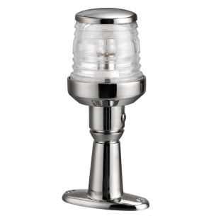 1113202 LUCE INOX 360 CON BASETTA