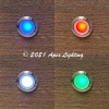 LUCI CORTESIA LED ACCIAIO 