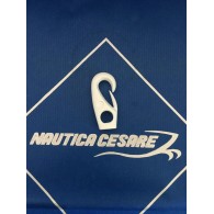 GANCETTO A MOSCHETTONE BIANCO