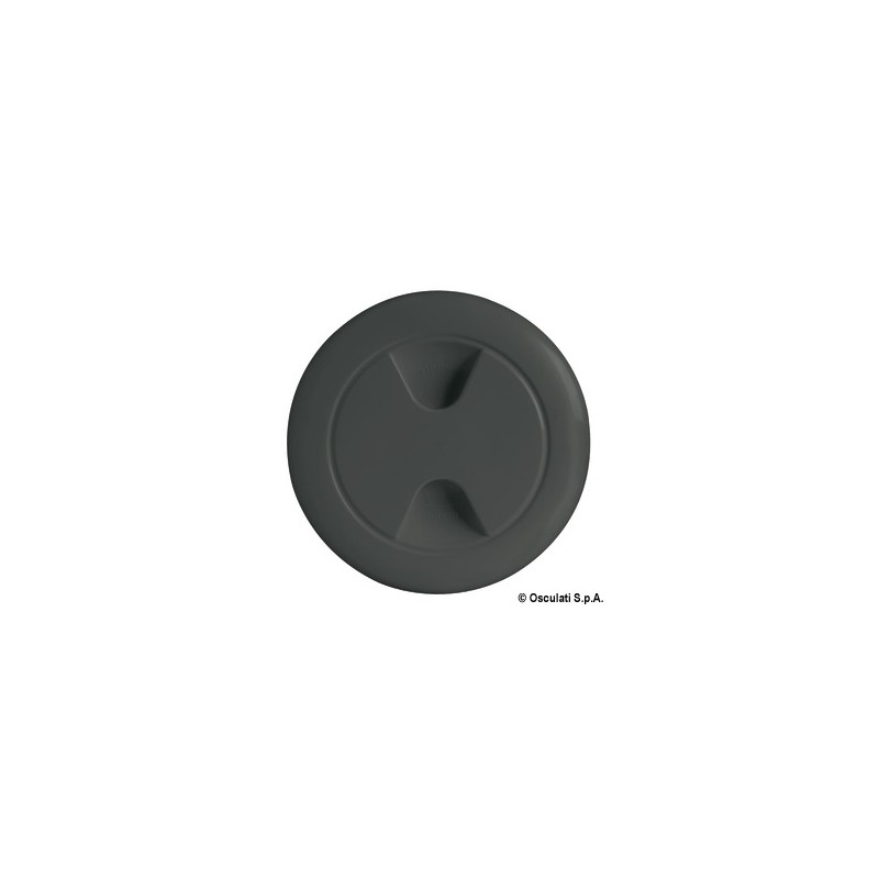 TAPPO ISPEZIONE NERO 102 MM