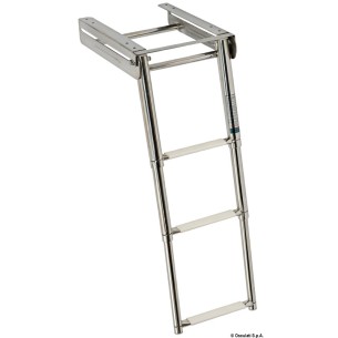 SCALETTA INOX A SCOMPARSA 3 GRADINI