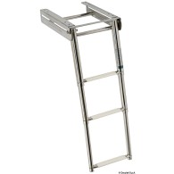 SCALETTA INOX A SCOMPARSA 3 GRADINI