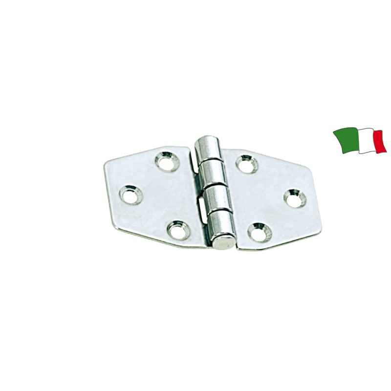 CERNIERA IN ACCIAIO INOX 64X37