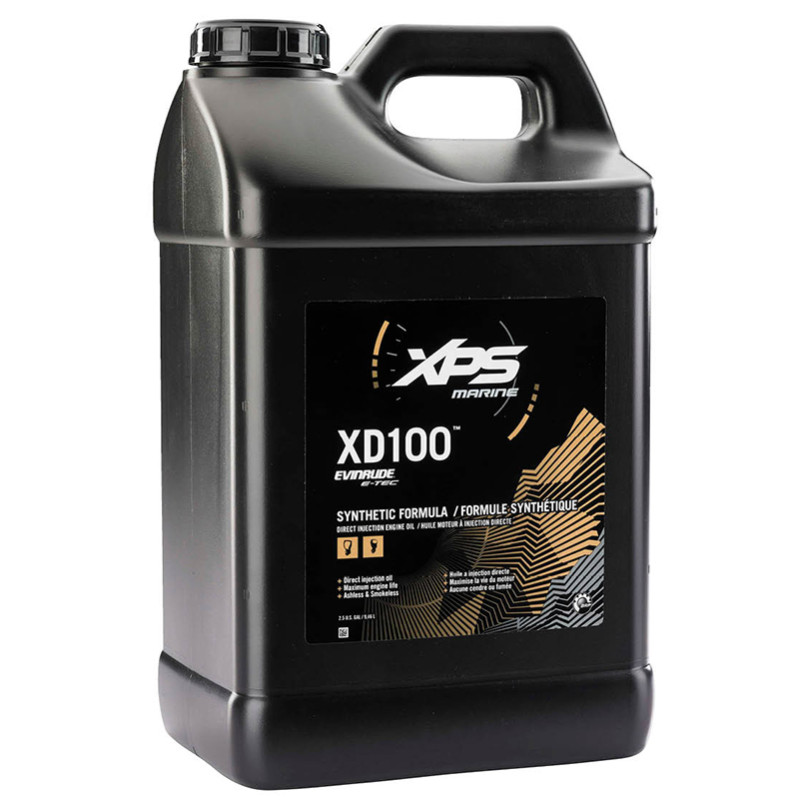 OLIO EVINRUDE XD100 DA 2.5 GALL.