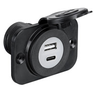 Presa incasso doppia USB Type-A + Type-C
