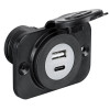 Presa incasso doppia USB Type-A + Type-C
