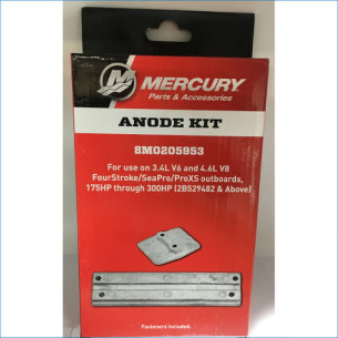 KIT ANODI PER MERCURY V6-V8-FOUR STROKE