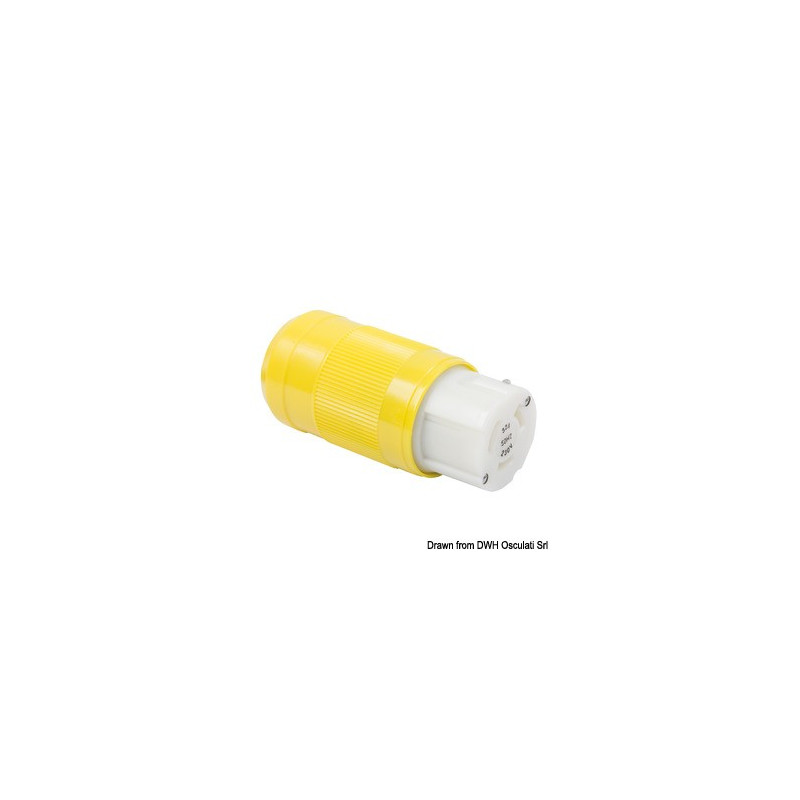 1458703 Spina Marinco bipolare monofase 3 fili