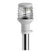 1111002 Asta 60 cm inox con fanale plastica bianca