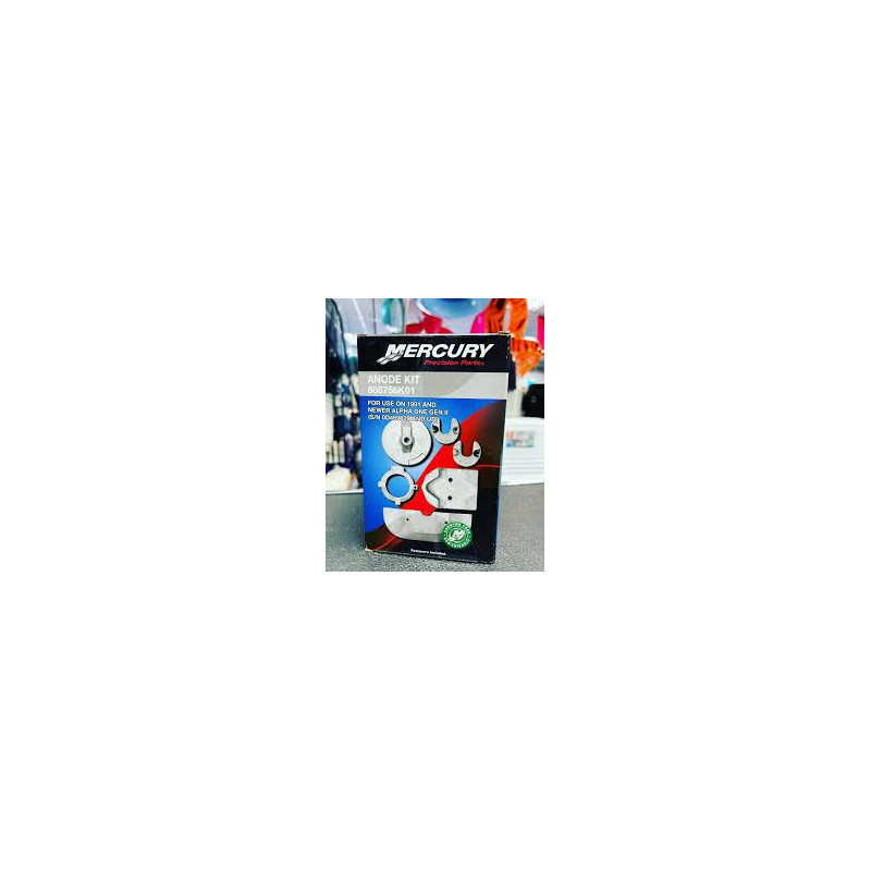 888756K01 Kit anodi in alluminio MERCRUISER per piede ALPHA