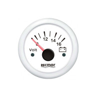 5067901 VOLTIMETRO 8-16 BIANCO