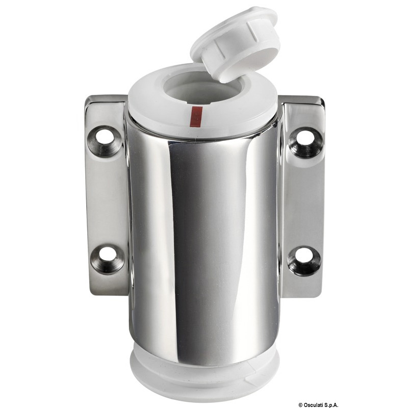 1100011 BASETTA A PARETE INOX