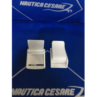 1315500 FERMA FIBBIA BIANCO