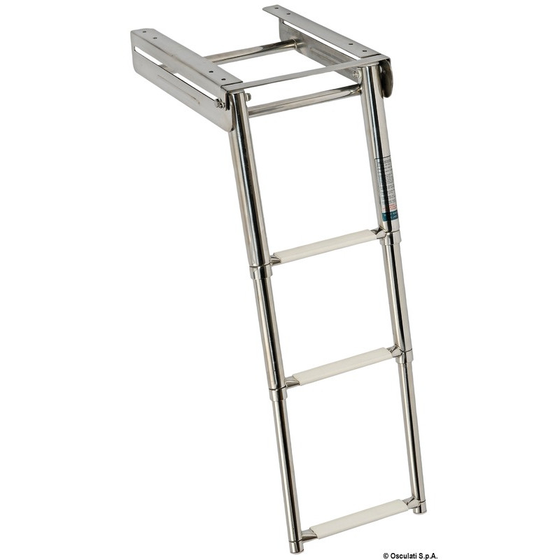 4954303 SCALETTA INOX A SCOMPARSA 3 GRADINI