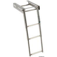 4954303 SCALETTA INOX A SCOMPARSA 3 GRADINI