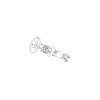 1534600 STAFFA PER INCASSO POMPE SEA STAR