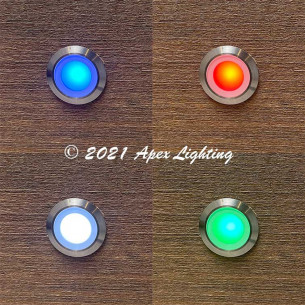 8056184016872 LUCI CORTESIA LED ACCIAIO