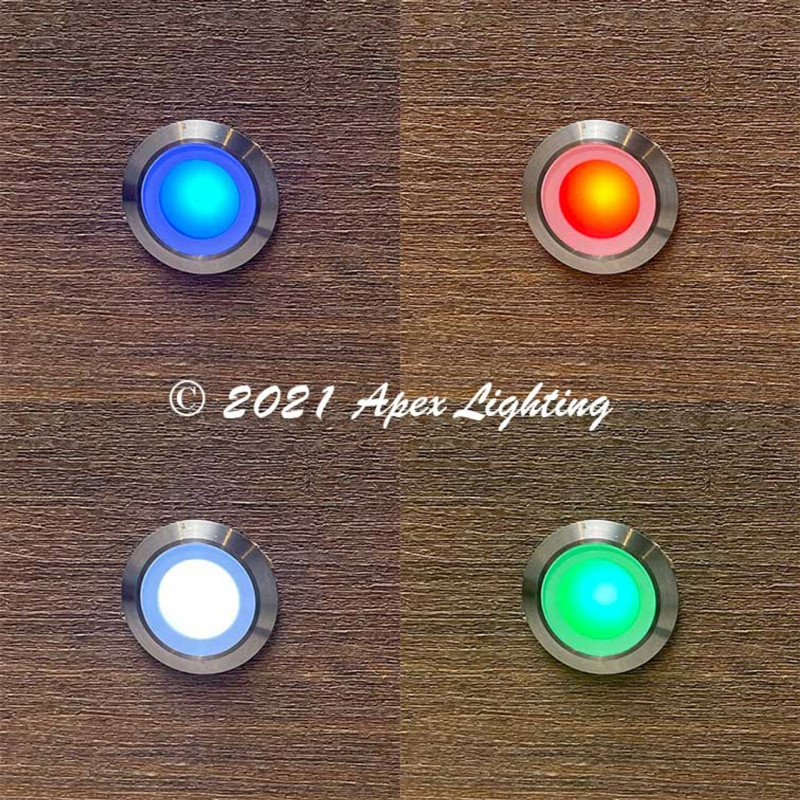 8056184016872 LUCI CORTESIA LED ACCIAIO