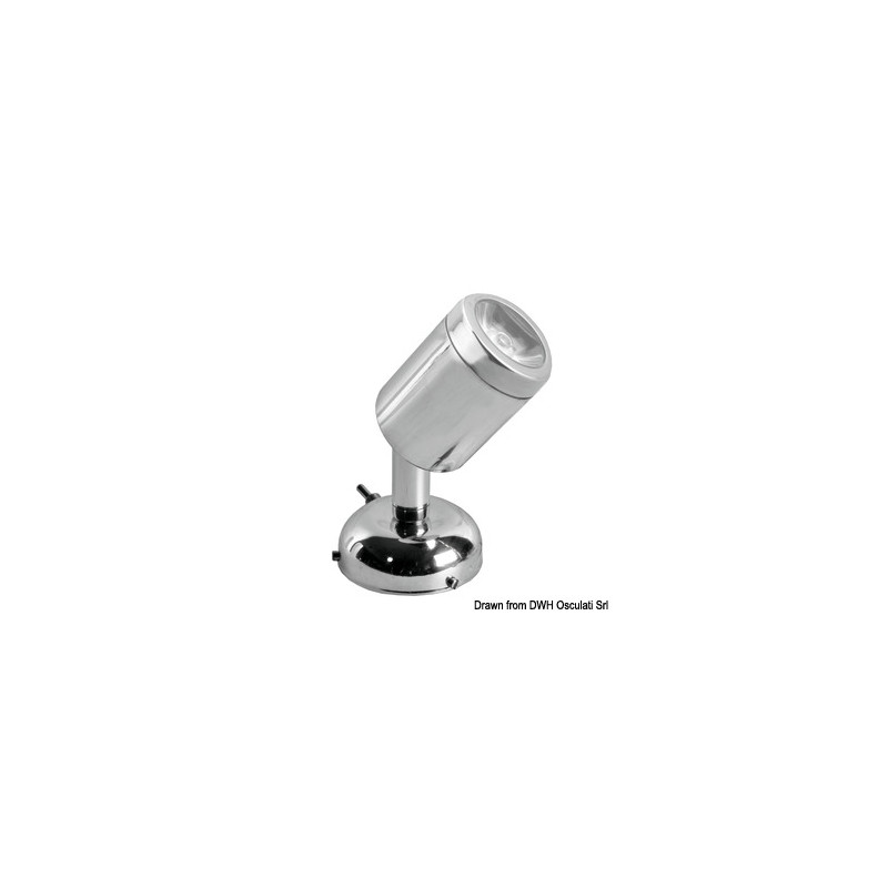 1390401 FARETTO A LED SNODATO