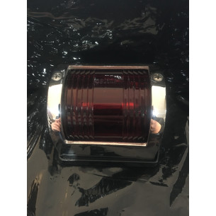 1141401 LUCE DI VIA INOX ROSSA
