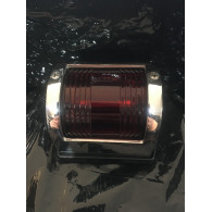 1141401 LUCE DI VIA INOX ROSSA