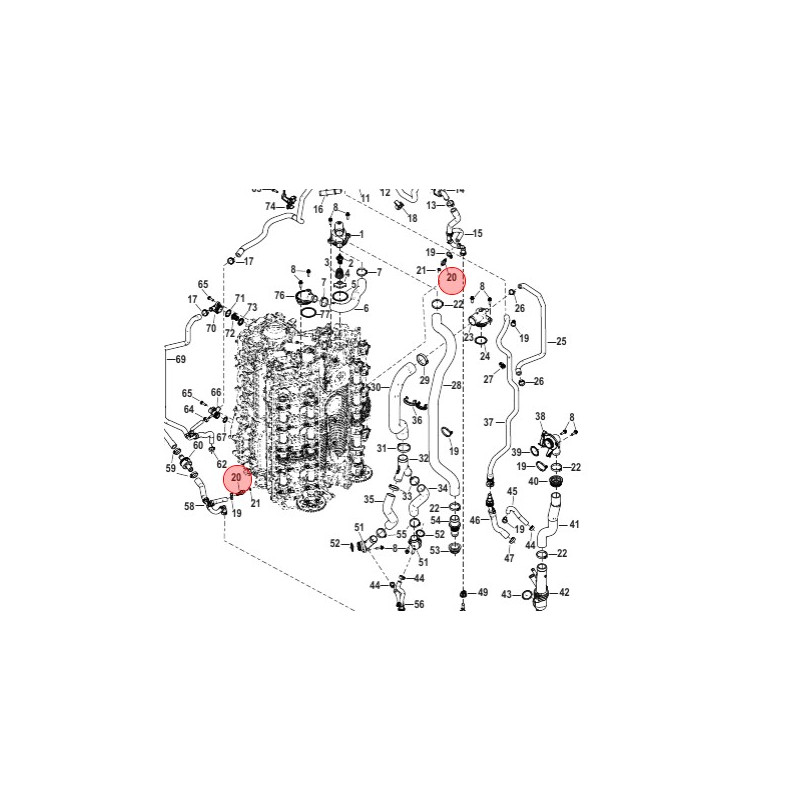 8M0203912 FITTING